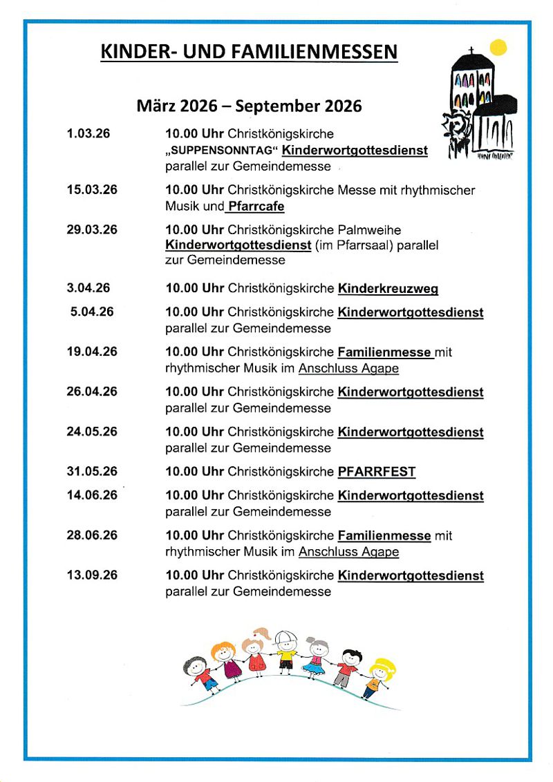 kindergottesdienste fruejahr